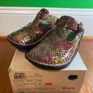 Classic Rainbow Snake Algeria Clogs